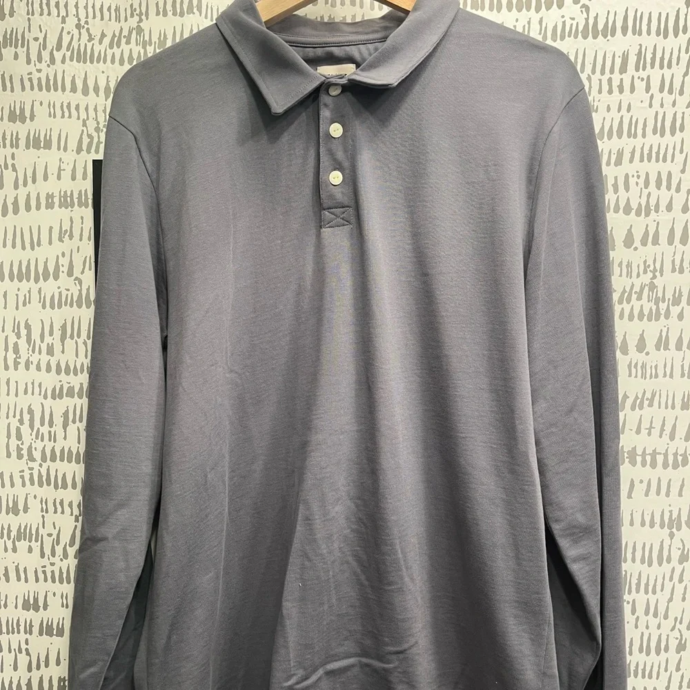 Flint and Tinder Gray Polo Shirt for Men - Picture 2 of 3